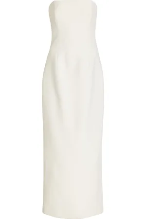 BRANDON MAXWELL Exclusive Kady Wool-Silk Midi Dress - - US 6 - Moda Operandi