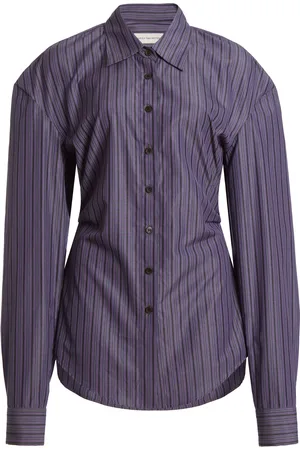 DRIES VAN NOTEN Tailored Cotton-Poplin Shirt - - FR 38 - Moda Operandi