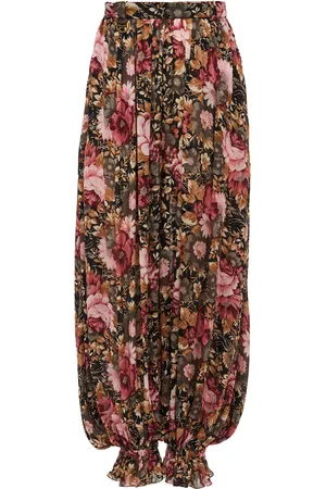 Chloé Organic Silk Charmeuse Balloon Pants - - FR 36 - Moda Operandi