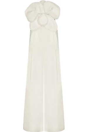 Andres Otalora A Flor De Piel Sculpted Tencel Jumpsuit - - US 10 - Moda Operandi