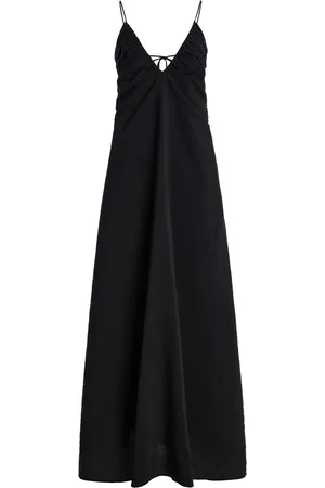 Rohe Hammered-Silk Maxi Dress - - FR 34 - Moda Operandi