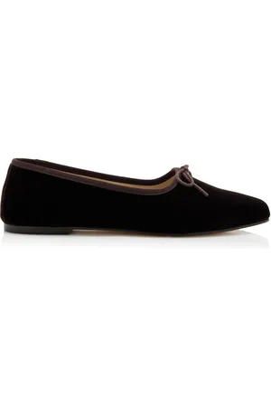 Freda Salvador Jada Velvet Ballet Flats - - US 6 - Moda Operandi