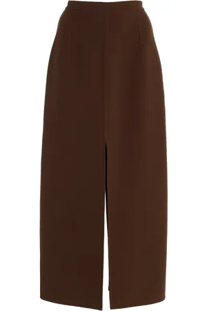 Michael Kors Wool Crepe Midi Pencil Skirt - - US 0 - Moda Operandi
