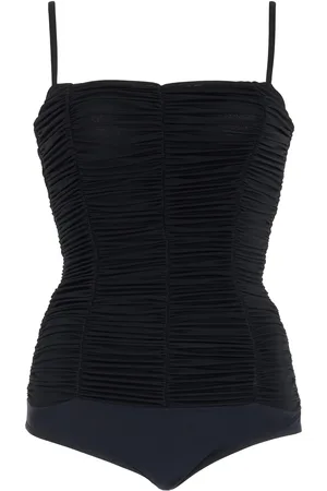 AGOLDE Ezra Ruched Jersey Bodysuit - - XS - Moda Operandi