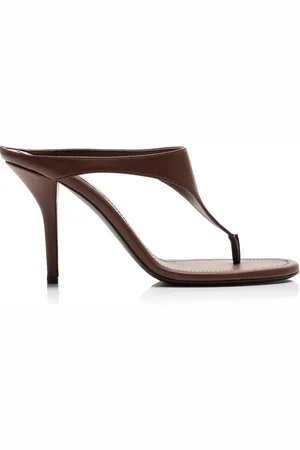 Gia Borghini Lara Leather Thong Sandals - - IT 40 - Moda Operandi