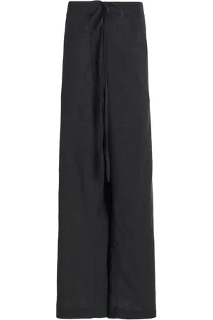 The Row Argent Oversized Silk-Cotton Pants - - L - Moda Operandi