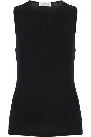 MATTEAU Organic Cotton Sleeveless Top - - 1 - Moda Operandi