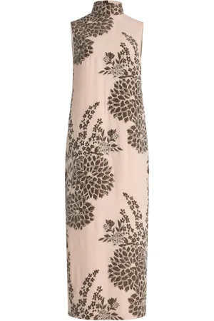 DELPOZO Exclusive Floral Silk-Blend Jacquard Top - - FR 34 - Moda Operandi