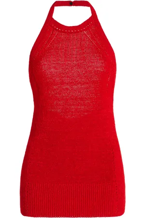 Proenza Schouler Leona Knit Halter Top - - M - Moda Operandi