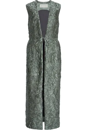 DRIES VAN NOTEN Crushed-Plisse Vest - - FR 38 - Moda Operandi