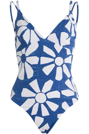 Zulu & Zephyr Flower One-Piece Swimsuit - - AU 6 - Moda Operandi