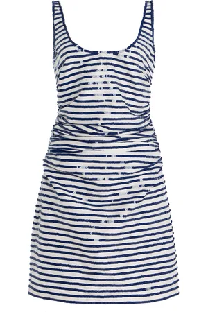 Bernadette Exclusive Riviera Gisele Striped Mini Dress - - FR 42 - Moda Operandi