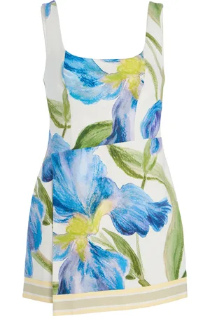Significant Other Exclusive Yarah Floral-Printed Cotton Mini Dress - - US 4 - Moda Operandi