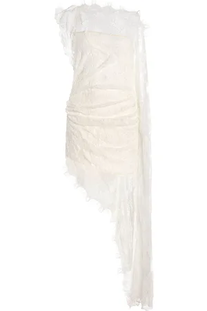 CHRISTOPHER ESBER Floating Lace Cotton Mini Dress - - AU 10 - Moda Operandi