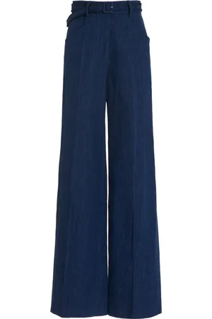 GABRIELA HEARST Norman Cotton-Linen Pants - - IT 36 - Moda Operandi