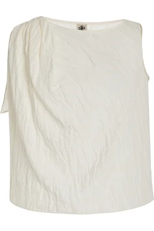 THE GARMENT Brooke Linen-Cotton Top - - UK 4 - Moda Operandi
