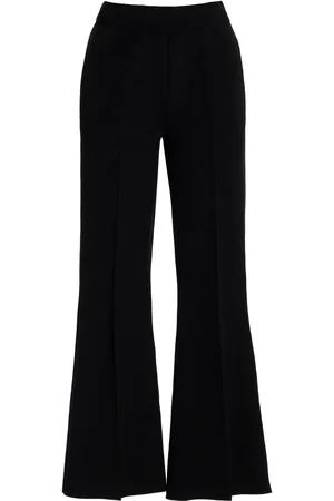 High Kick Stretch-Cotton Knit Cropped Flared Pants - - XS - Moda Operandi