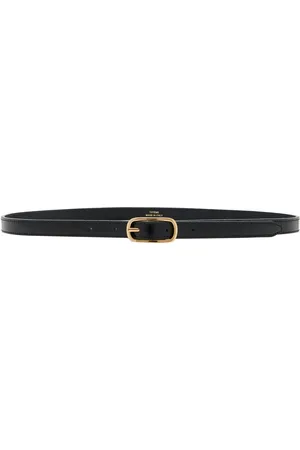Totême Slim Leather Belt - - 70 cm - Moda Operandi