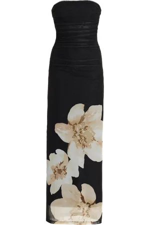 Significant Other Exclusive Printed Mesh Maxi Dress - - US 6 - Moda Operandi