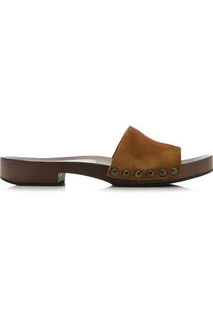 Miu Miu Suede Clogs - - IT 36 - Moda Operandi