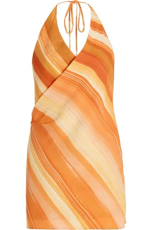 Significant Other Patrice Striped Halter Dress - - US 4 - Moda Operandi
