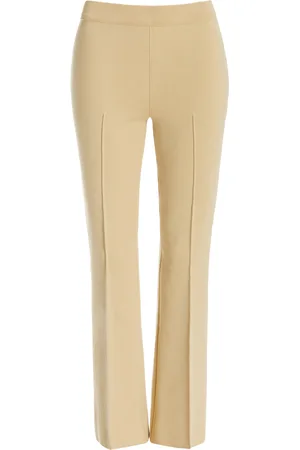 High Kick Stretch-Cotton Knit Cropped Flared Pants - - XS - Moda Operandi
