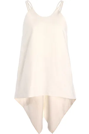 Third Form Fusion Draped Cotton Halter Top - - AU 12 - Moda Operandi