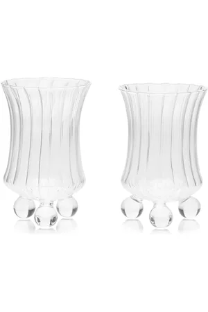 Moda Domus Le Jardin Set-of-Two Wine Glasses - - Moda Operandi