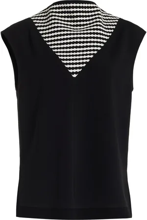 Proenza Schouler Prescott Knit Crepe Top - - US 0 - Moda Operandi