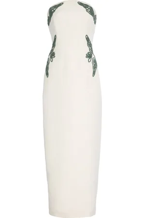 Significant Other Exclusive Rosslyn Embroidered Midi Dress - - US 2 - Moda Operandi
