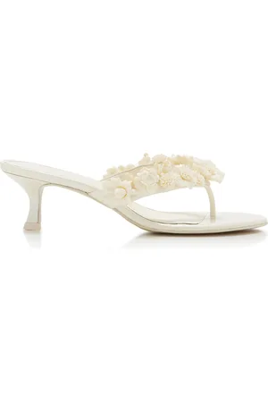 Cult Gaia Avery Floral Sandals - - IT 36.5 - Moda Operandi