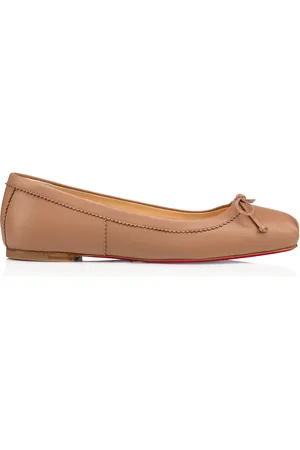 Christian Louboutin Mamadrague Leather Ballet Flats - - IT 36 - Moda Operandi