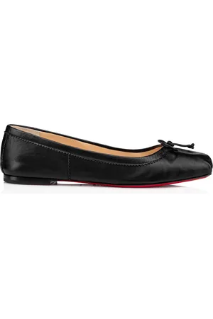 Christian Louboutin Mamadrague Leather Ballet Flats - - IT 36 - Moda Operandi