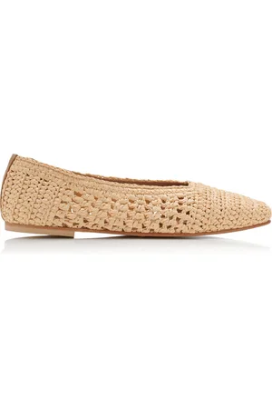 Freda Salvador Jessie Raffia Flats - - US 6.5 - Moda Operandi