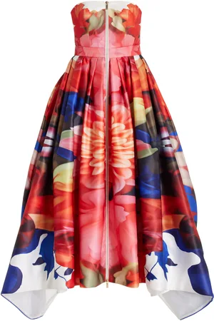 LEO LIN Norine Bustier Midi Dress - - AU 10 - Moda Operandi