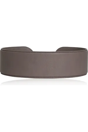 Alaïa Flex Straight Leather Belt - - 65 - Moda Operandi