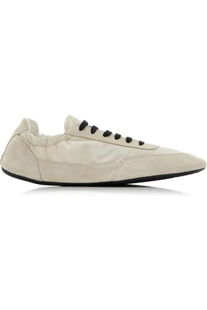 Prada Collapse Re-Nylon and Suede Sneakers - - IT 36 - Moda Operandi
