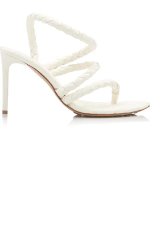 Bottega Veneta Leaf Braided Leather Sandals - - IT 36 - Moda Operandi