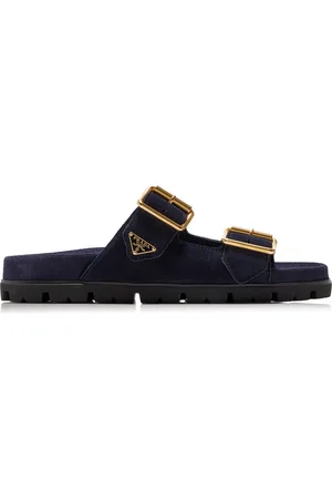 Prada Suede Sandals - - IT 37 - Moda Operandi