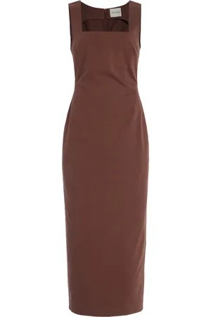 POSSE Exclusive Alice Cotton Midi Dress - - XXS - Moda Operandi