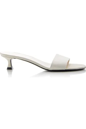 The Row Satin Sandals - - IT 36.5 - Moda Operandi