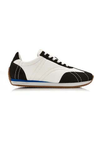 Totême Quilted Suede-Trimmed Sneakers - - IT 36 - Moda Operandi