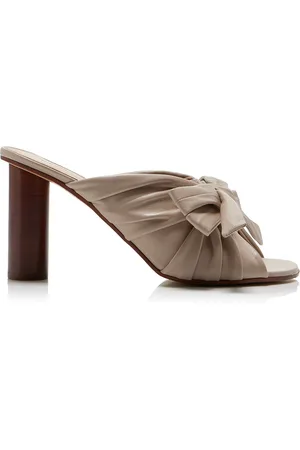 J.W.Anderson Bow-Detailed Leather Sandals - - IT 36 - Moda Operandi