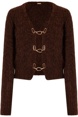 Cult Gaia Adel Wool-Blend Cardigan - - XS - Moda Operandi