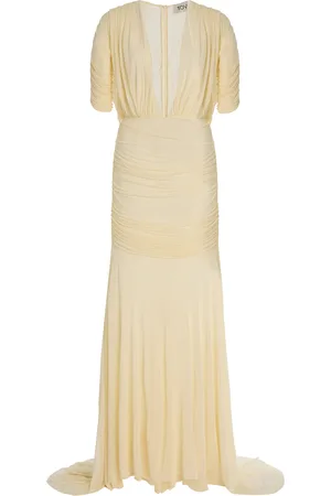 TOVE Devi Gathered Jersey Gown - - FR 36 - Moda Operandi