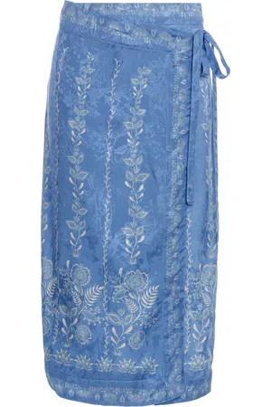 Agua by Agua Bendita Luna Midi Floritura Pareo - - M/L - Moda Operandi