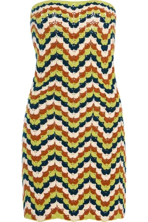 Escvdo Marea Strapless Knitted Mini Dress - - M - Moda Operandi