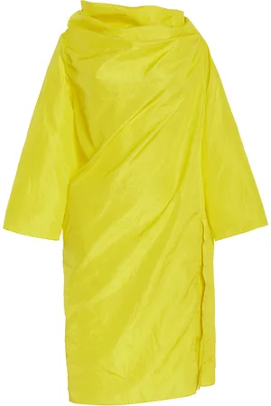 The Row Sifo Draped Silk Tunic Top - - S - Moda Operandi