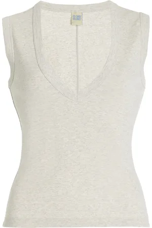 Flore Flore Dewi Organic Cotton Tank Top - - L - Moda Operandi