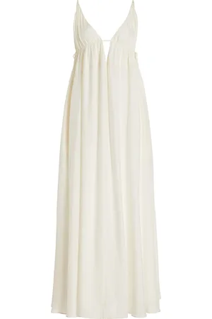 Simkhai Josephine Crepe Maxi Dress - - S - Moda Operandi